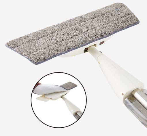 3-in-1 Lazy Wooden Broom Floor Flat Spray Cleaning Mop - Image 7