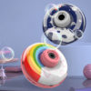 Creative Round Donut Bubble Blowing Camera Toys