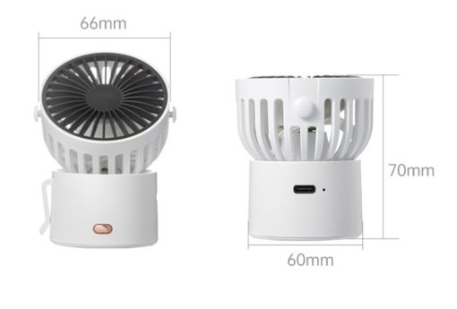 Portable USB Charging Collapsible Hanging Neck Fan