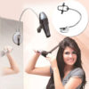 Portable 360 Degrees Suction Cup Hair Dryer Holder Stand