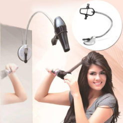 Portable 360 Degrees Suction Cup Hair Dryer Holder Stand