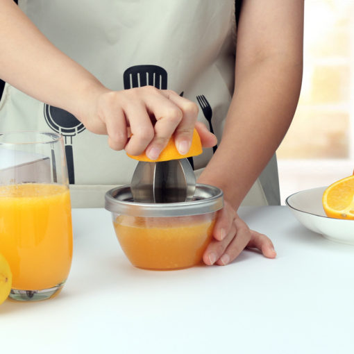 Stainless Steel Manual Kitchen Lemon Squeezer Juicer