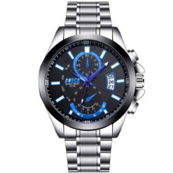 BOSCK Stainless Steel Water Resistant Business Watch