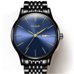 Stainless Steel Luxury Fashion Automatic Mechanical Wristwatch