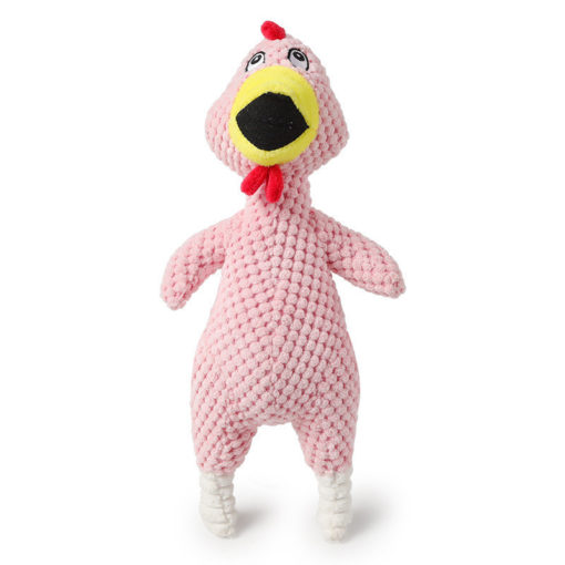 Funny Interactive Screaming Chicken Pet Molar Chew Toy - Image 7