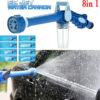Creative 8 in 1 Pressure Water Jet Cannon Spray Gun Washer