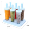 Creative Plastic DIY Cylindrical Ice Cream Popsicle Mold