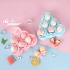 Creative Silicone Kitchen Popsicle Animal Shape Mold Maker