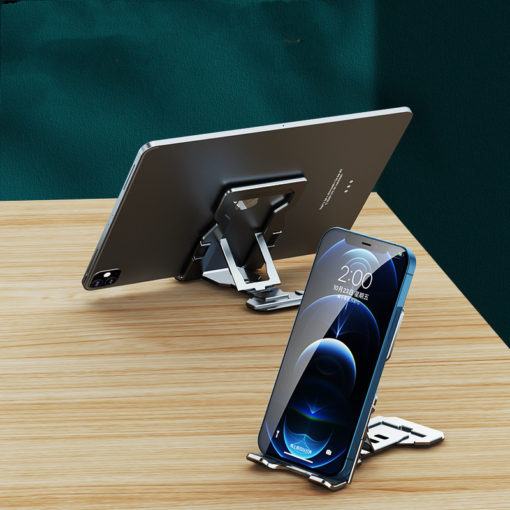 Portable Ultra-thin Folding Metal Phone Holder Stand