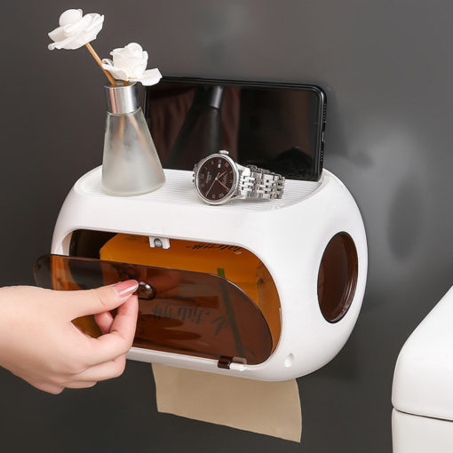 Portable Waterproof Bathroom Toilet Tissue Box Holders