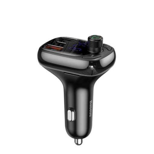 Baseus MP3 Player FM Transmitter Dual USB Car Charger