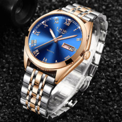 LIGE Luxury Chronograph Business Ladies Wrist Watch