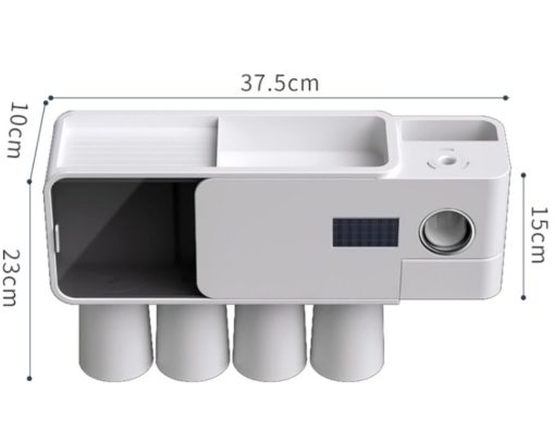 Wall-mounted Disinfection Sterilization Toothbrush Holder