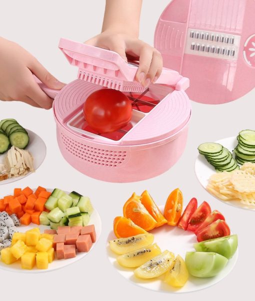 Multifunctional Kitchen Fruit Vegetable Cutter Grater Peeler