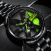 GADYSON Wheel Waterproof Stainless Steel Watch