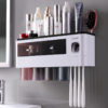 Automatic Toothbrush Toothpaste Dispenser Rack Holder