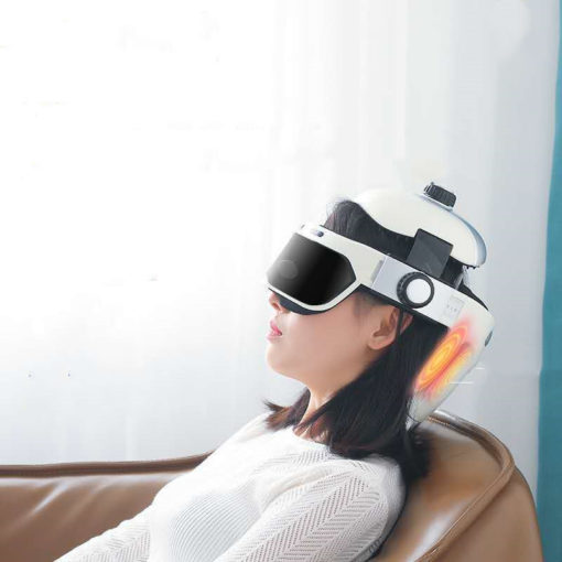 Smart Electric Heating Scalp Head Helmet Massager