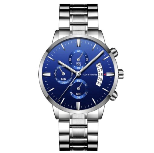 Portable Stainless Steel Waterproof Luxury Wrist Watches