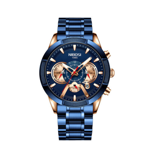 NIBOSI Luxury Chronograph Waterproof Men's Watch