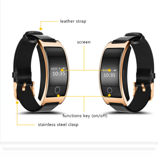 Smart Intelligent Fitness Heart Rate Monitor Bracelet Wrist Watch