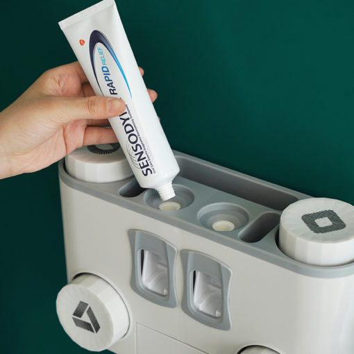 Portable Wall-mounted Toothbrush Storage Rack Holder