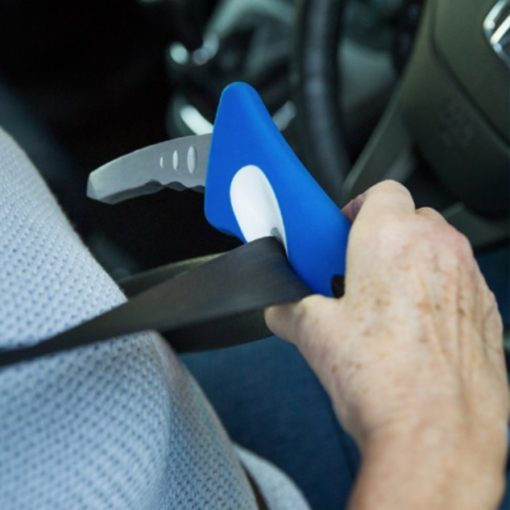 Creative Car Door Handle Bar Safety Window Breaker Hammer
