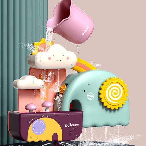 Cute Water Shower Spray Elephant Baby Bathing Toy