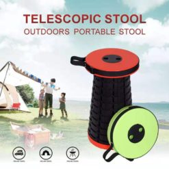 Portable Collapsible Traveling Camping Telescoping Seat Stool