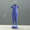 Creative Fashionable Plump Woman Art Sculpture Decoration