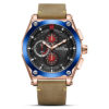 MEGIR Luminous Waterproof Leather Men's Sports Watch