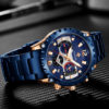 Wwoor Luxury Military Chronograph Luminous Wristwatch