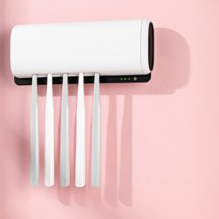 Wall Mounted Smart UV Sterilizer Toothbrush Drying Rack