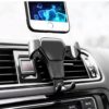 Gravity Car Air Vent Clip Phone Leather Bracket Holder