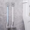 Silicone Golf Shape Long Handle Bendable Toilet Cleaning Brush