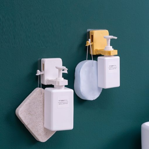 Adjustable Free Punching Bathroom Shower Gel Storage Rack