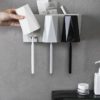 Wall-mounted Bathroom Toilet Toothbrush Rack Holder