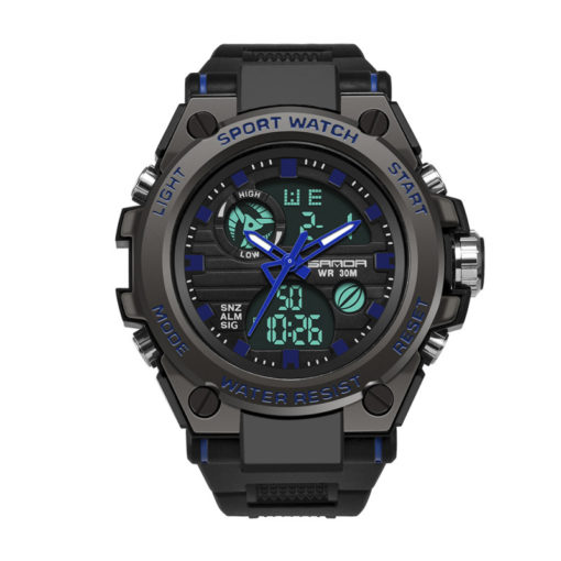 SANDA Multifunction Military Waterproof Digital Watch