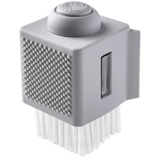 Creative Kitchen Square Soap Dispensing Cleaning Brush