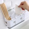 Wall Mounted Creative Kitchen Cutlery Drainage Rack