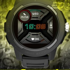 Smart IP68 Waterproof Heart Rate Monitor Wristwatch