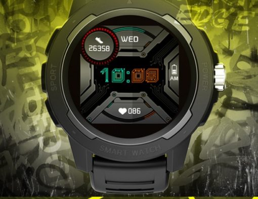 Smart IP68 Waterproof Heart Rate Monitor Wristwatch