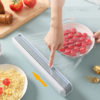 Creative Wall-Mount Magnetic Cling Wrap Slide Cutter