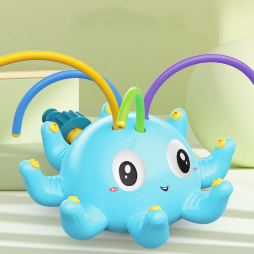 Children's Octopus Backyard Lawn Sprinkler Water Toy