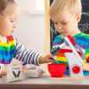 Kids Wooden Pretend Play Kitchen Appliances Simulation Toy