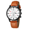 Luxury Brand Leather Fashion Chronograph Watch