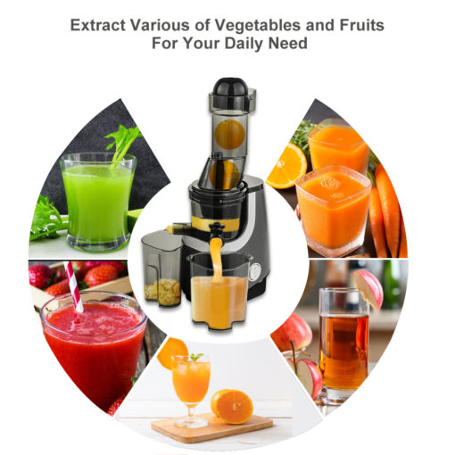 Creative Electric Kitchen Fruit Vegetable Juicer Extractor