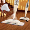 3-in-1 Lazy Wooden Broom Floor Flat Spray Cleaning Mop