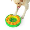 Interactive Pets Slow Food Feeder Spinning Dispenser Bowl