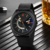 Stainless Steel Band Men Sports Luminous Pointer Watch