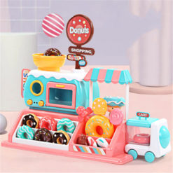 Miniature Donut Store Dining Car Food Pretend Play Toy